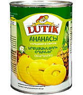 Արքայախնձորի շերտեր «Lutik» 560գ  