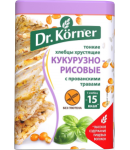 Խրթխրթան հացեր համեմունքներով «Dr. Körner» 100գ