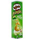 Չիպս «Pringles» 165գ Թթվասեր և Սոխ
